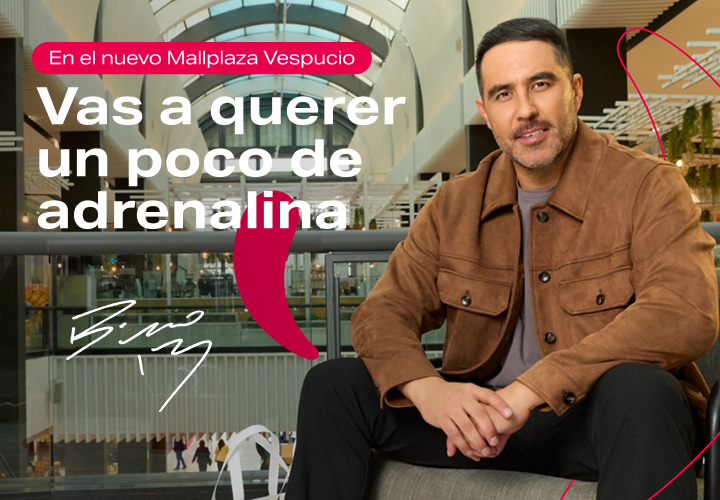 Vas a querer adrenalina en Mallplaza Vespucio
