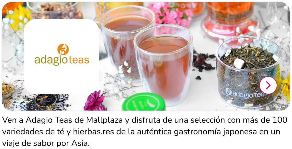 Nueva apertura Adagio teas en Mallplaza