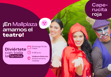 Caperucita roja en Mallplaza Bellavista