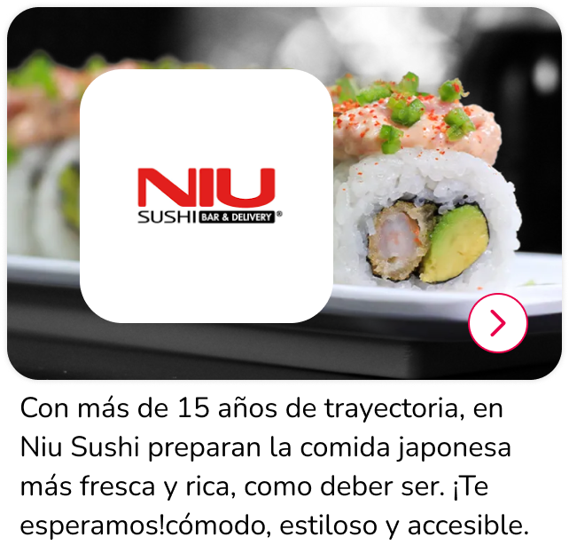 Nueva apertura Niu Sushi en Mallplaza