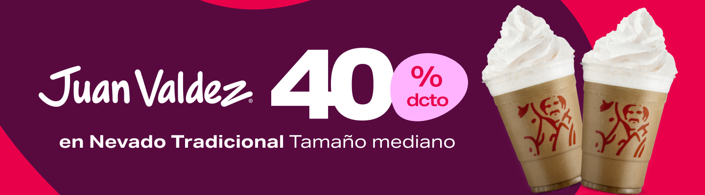 40% dcto nevados en Juan Valdez Mallplaza