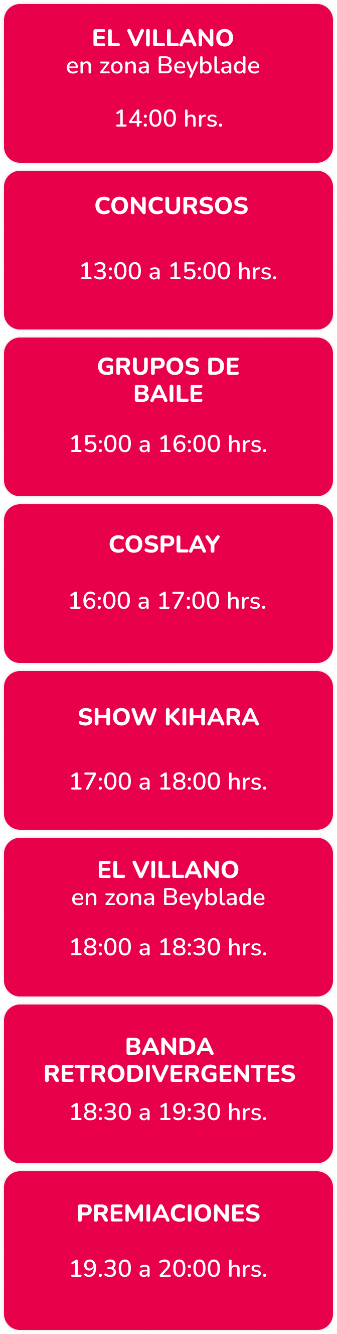 Actividades Otakonce Mallplaza Trébol noviembre