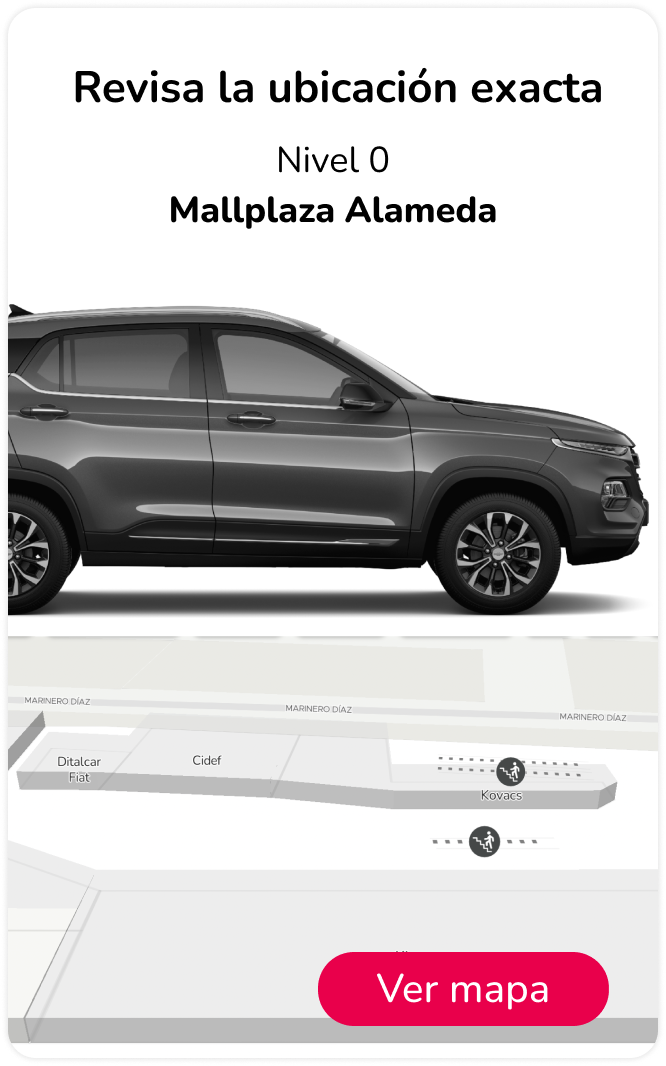 Mapa Autoplaza en Mallplaza Alameda 