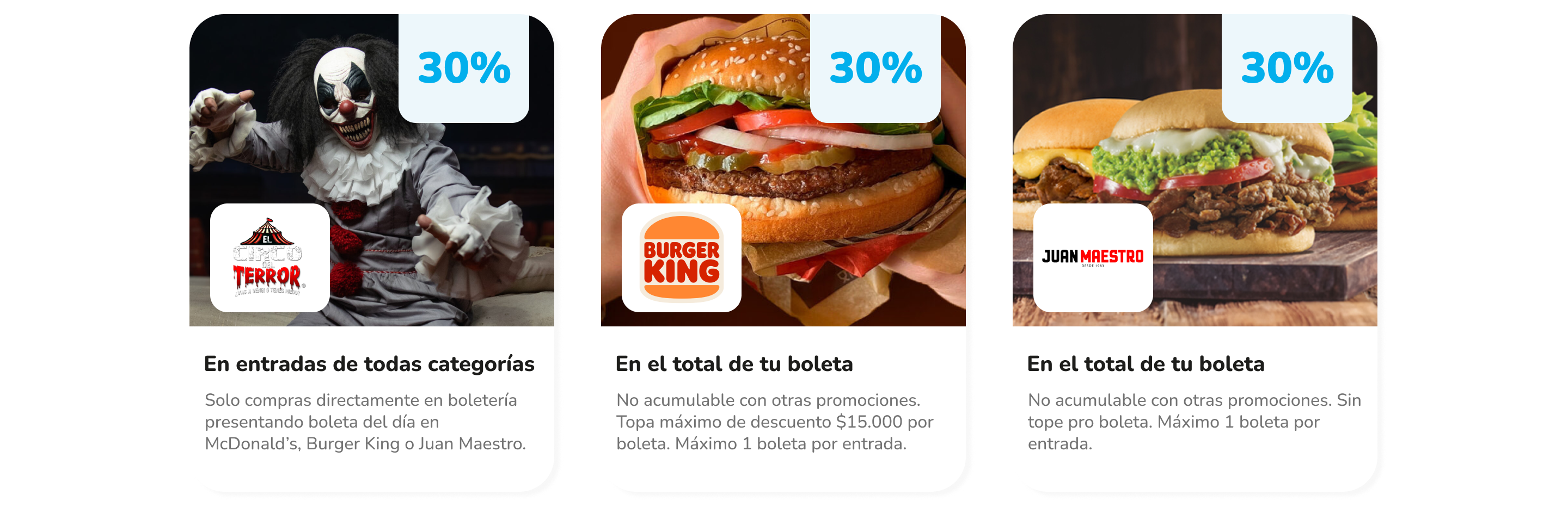 Descuentos entradas Circo del Terror Mallplaza