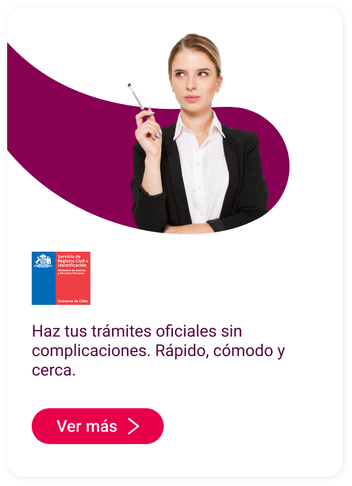 Registro Civil en Mallplaza Alameda