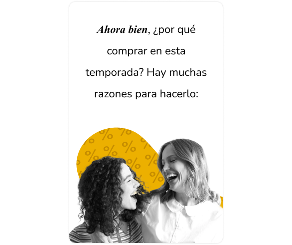 ¿por qué comprar en esta temporada?