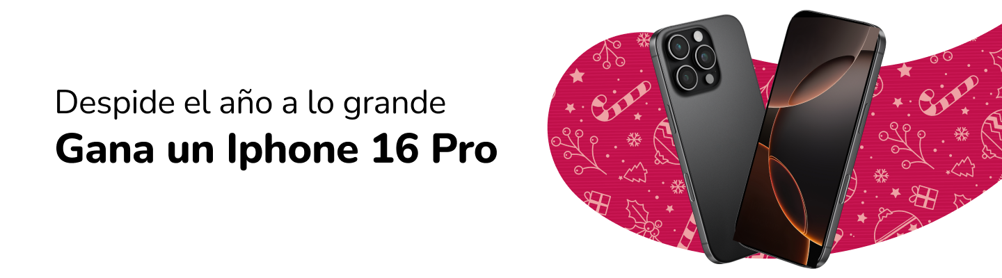 Concurso iPhone 16 pro diciembre Navidad