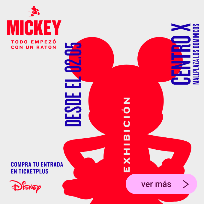 Centro X: Mickey Mouse en Mallplaza Los Dominicos