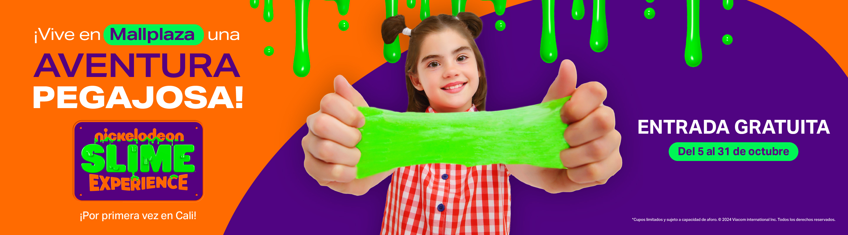 Landing Slime Experience Mallplaza Cali
