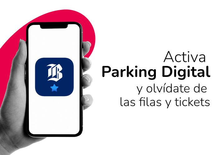 Parking Digital Banco de Chile en Mallplaza