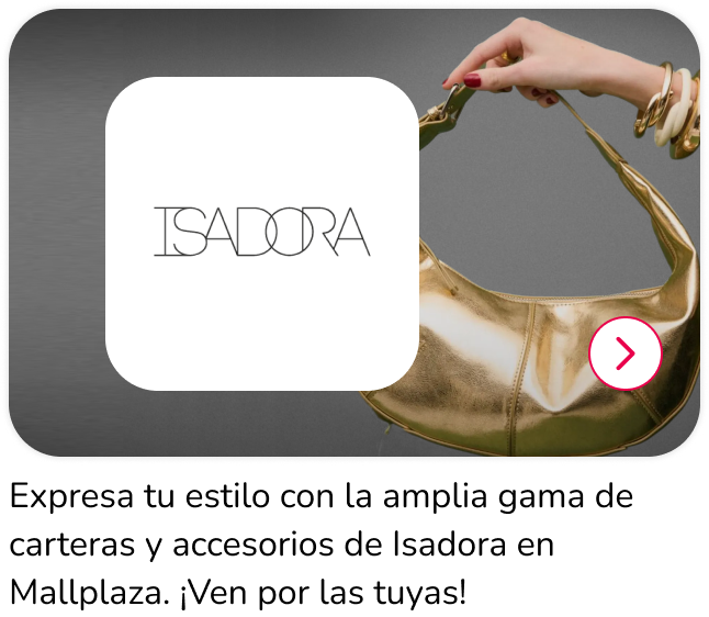 Nueva apertura Isadora en Mallplaza