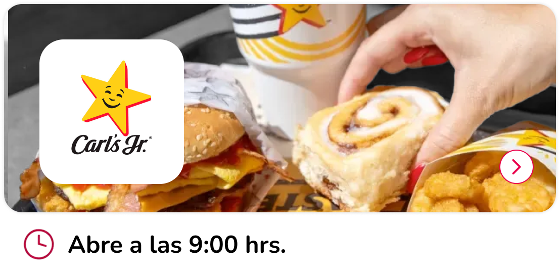Carl's Jr | Desayunos Mallplaza Antofagasta