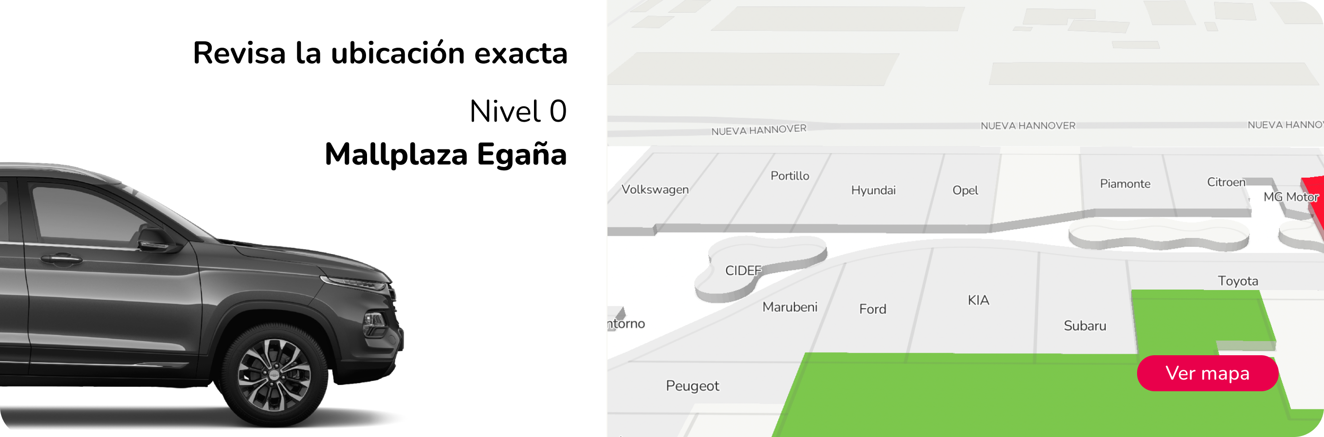 Mapa Autoplaza en Mallplaza Egaña