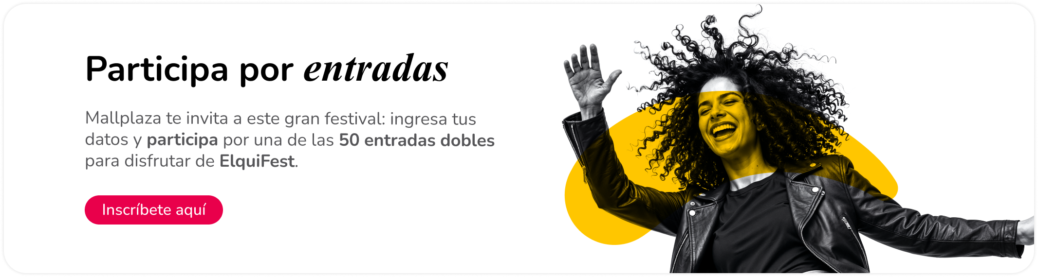 Participa por entradas para ElquiFest en Mallplaza