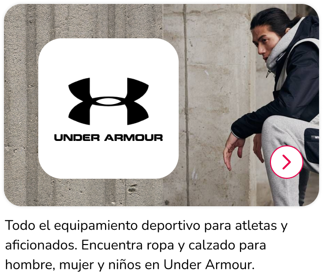Under Armour en Mallplaza Antofagasta