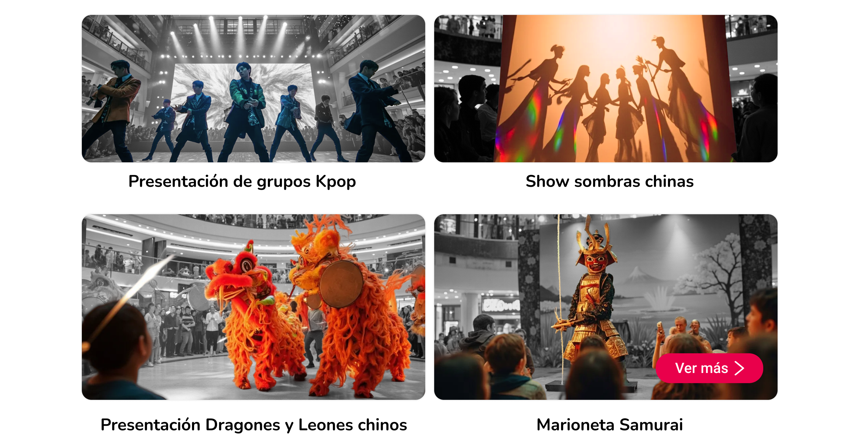 Actividades Callejon Asiatico Mallplaza