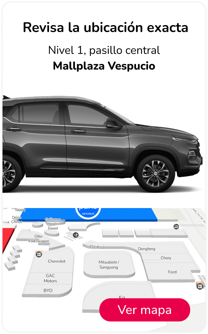 Mapa Autoplaza en Mallplaza Vespucio