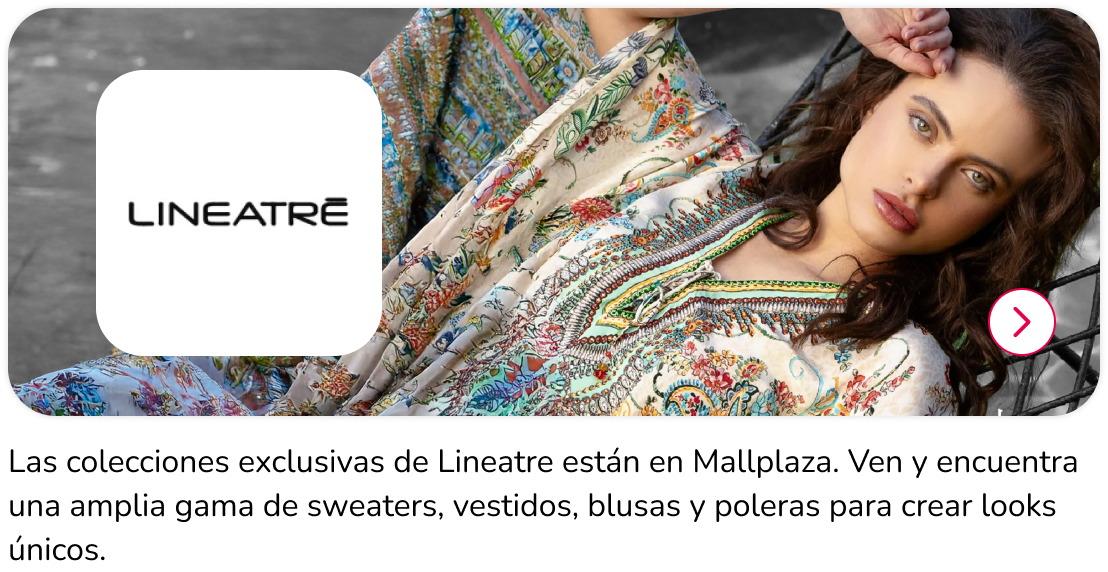 Nueva apertura Lineatre en Mallplaza