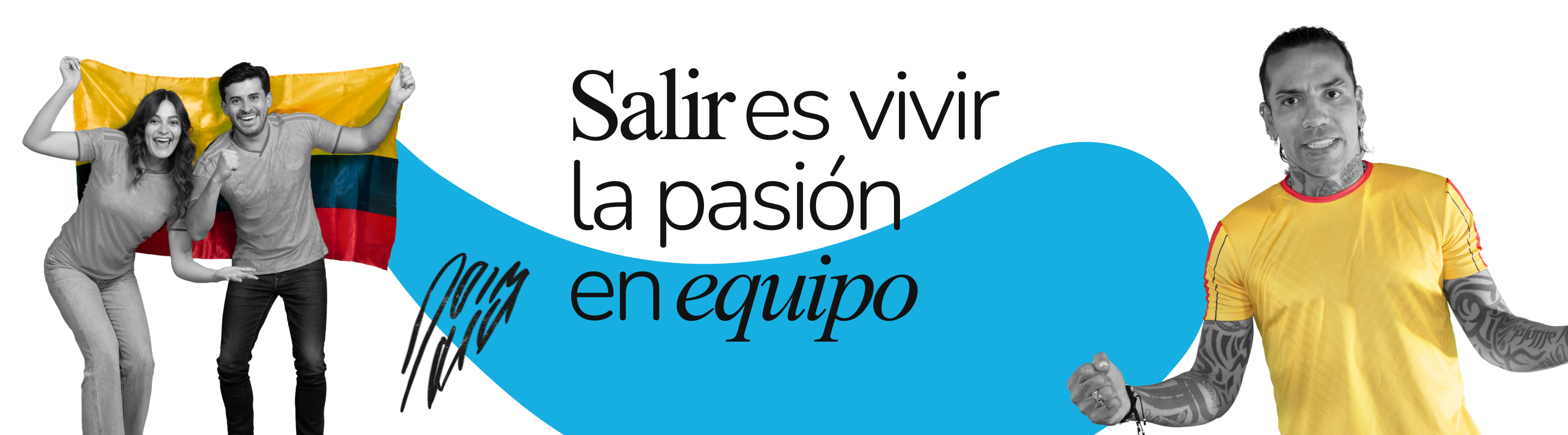 Salir es vivir la pasión en equipo