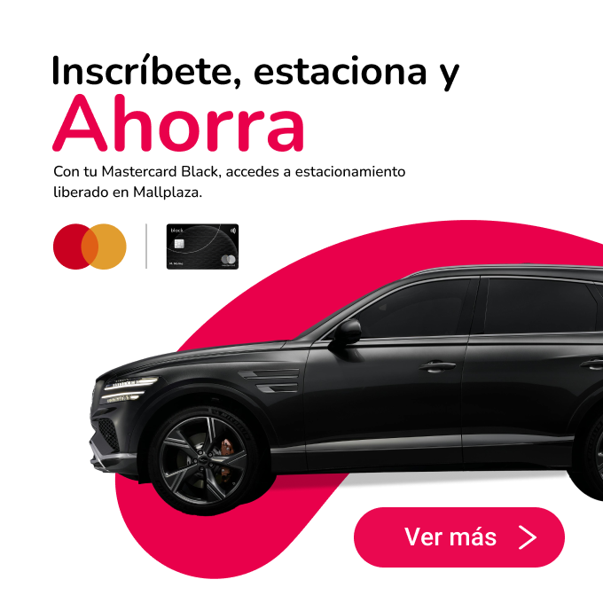 Descuento Parking Mastercard en Mallplaza