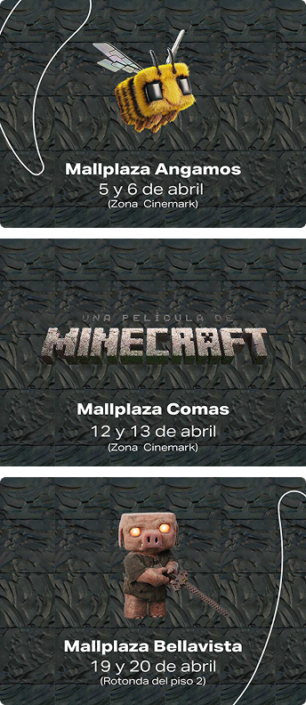 Minecraft - Fechas y ubicaciones
