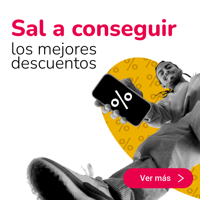 Sal a conseguir descuentos increíbles