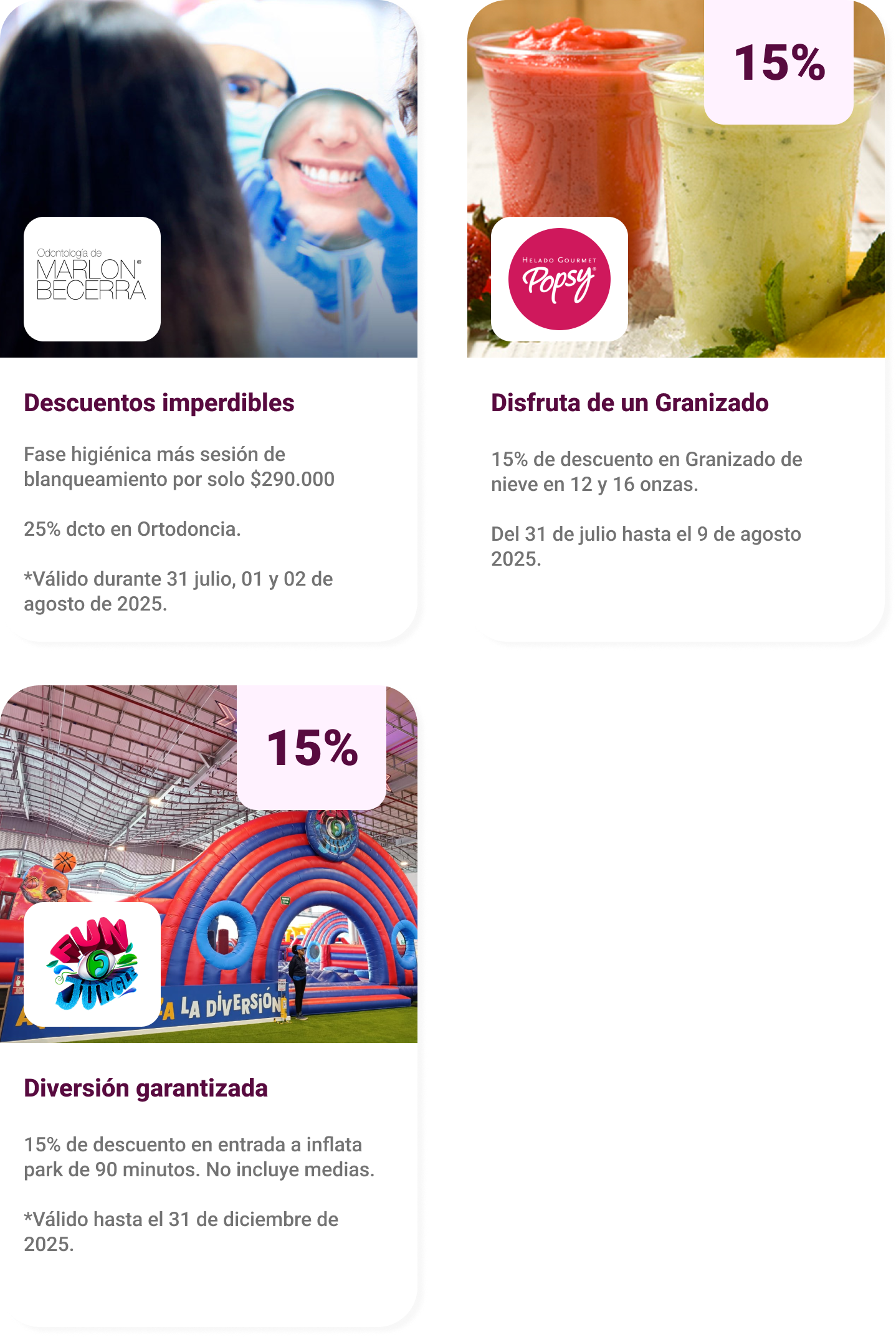 Descuentos Carrera de las Rosas en Mallplaza NQS