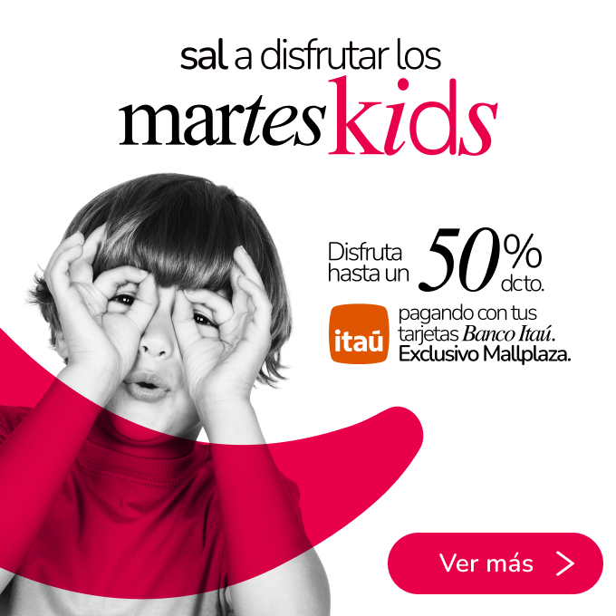Martes Kids con Banco Itaú en Mallplaza