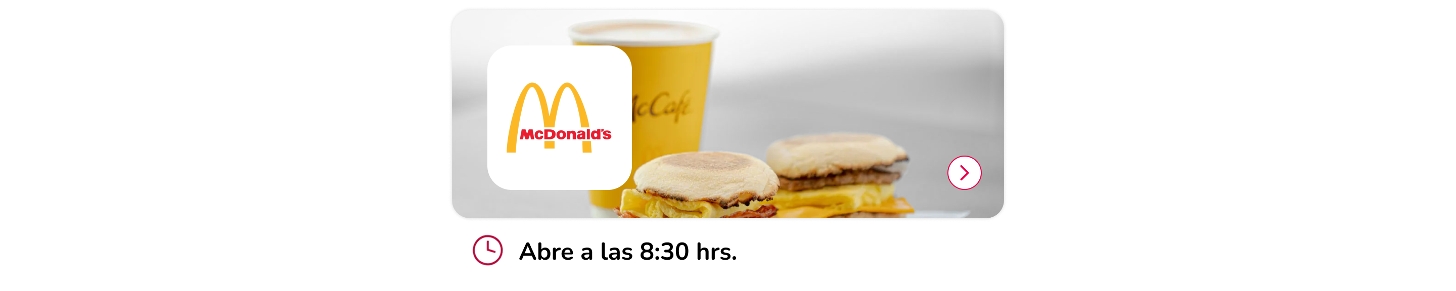 McDonalds | Desayunos Mallplaza Tobalaba