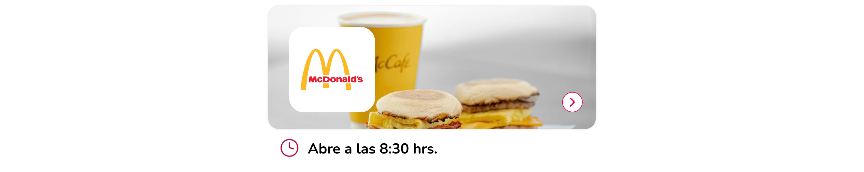 McDonalds | Desayunos Mallplaza Tobalaba