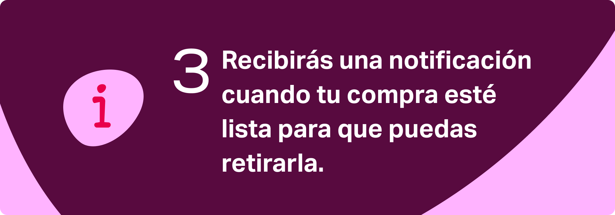 Notificación retiro Click and Collect Mallplaza