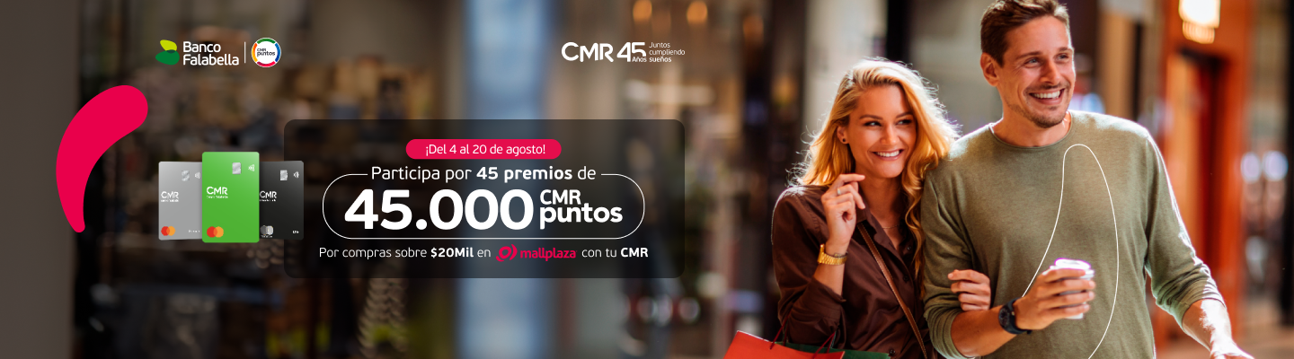 Concurso Aniversario CMR Puntos Mallplaza