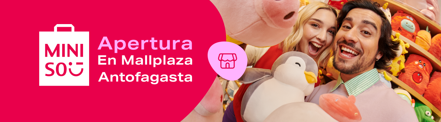 apertura miniso en mallplaza antofagasta