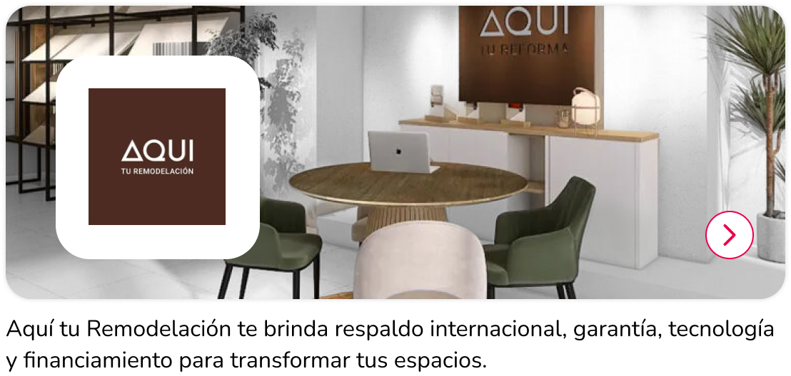 Nueva apertura Aquí tu remodelación Mallplaza