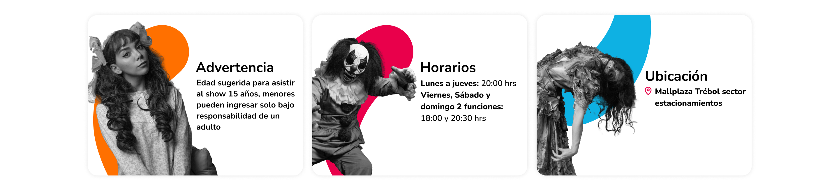 Ven al circo del terror