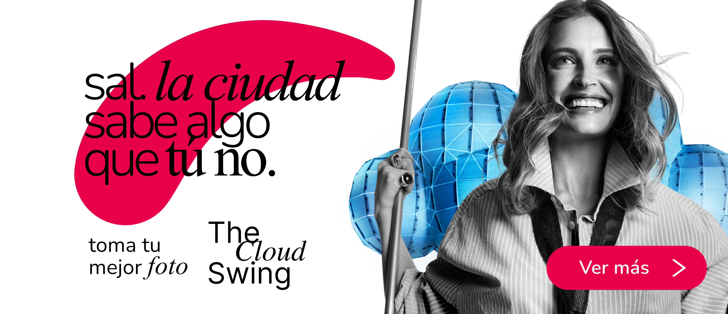 Salir es vivir The Cloud Swing en Mallplaza FOTO