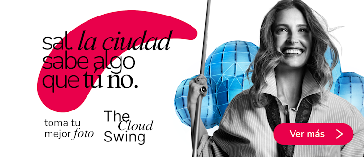 Salir es vivir The Cloud Swing en Mallplaza FOTO
