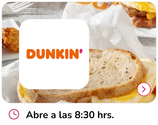 Dunkin | Desayunos Mallplaza Los Dominicos