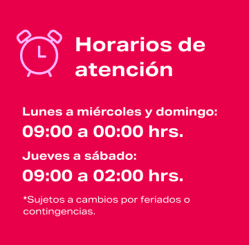Mercado del 14 - Horarios de atención