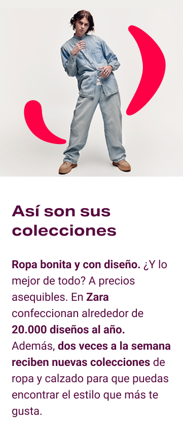 Asi son las colecciones en Zara