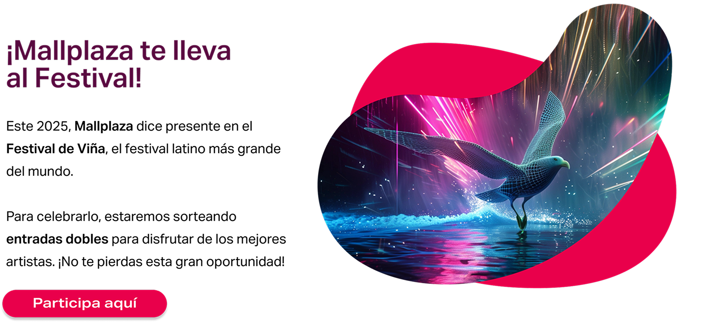 Mallplaza te lleva al Festival de Viña 2025