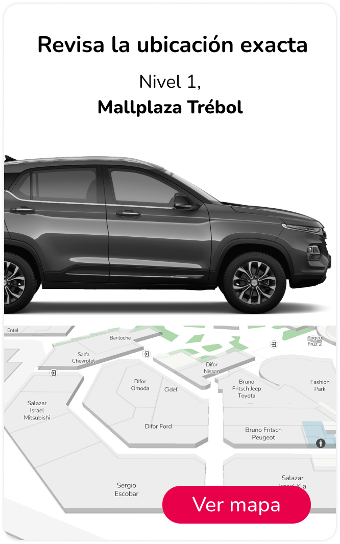 Mapa Autoplaza en Mallplaza Trebol