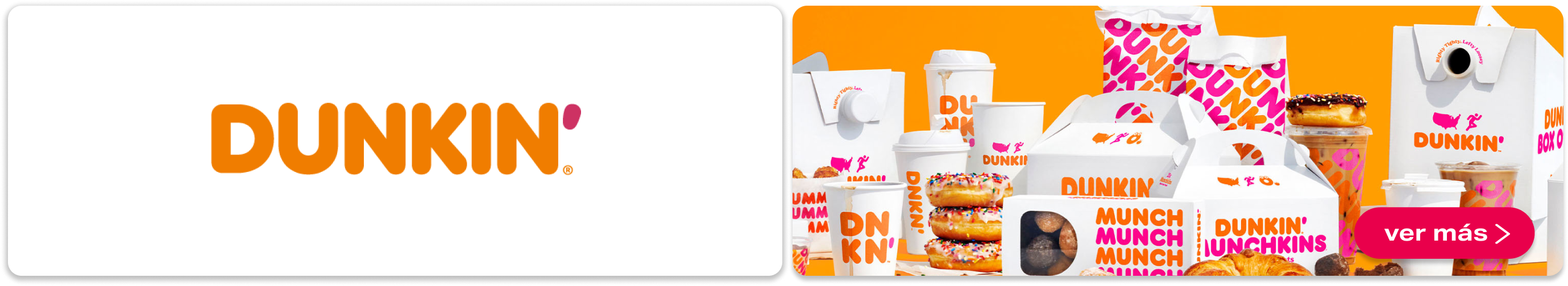Nueva apertura Dunkin en Mallplaza
