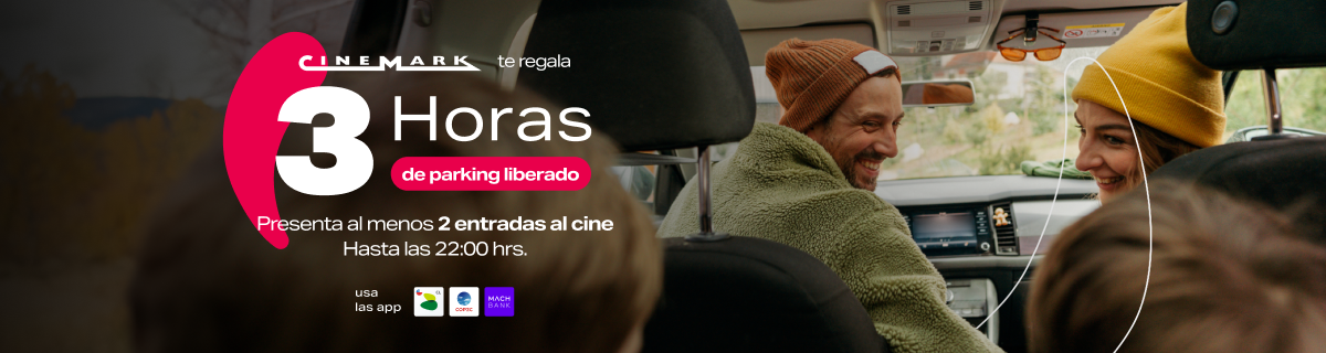 Parking liberado 3 hrs Mallplaza Iquique Cinemark