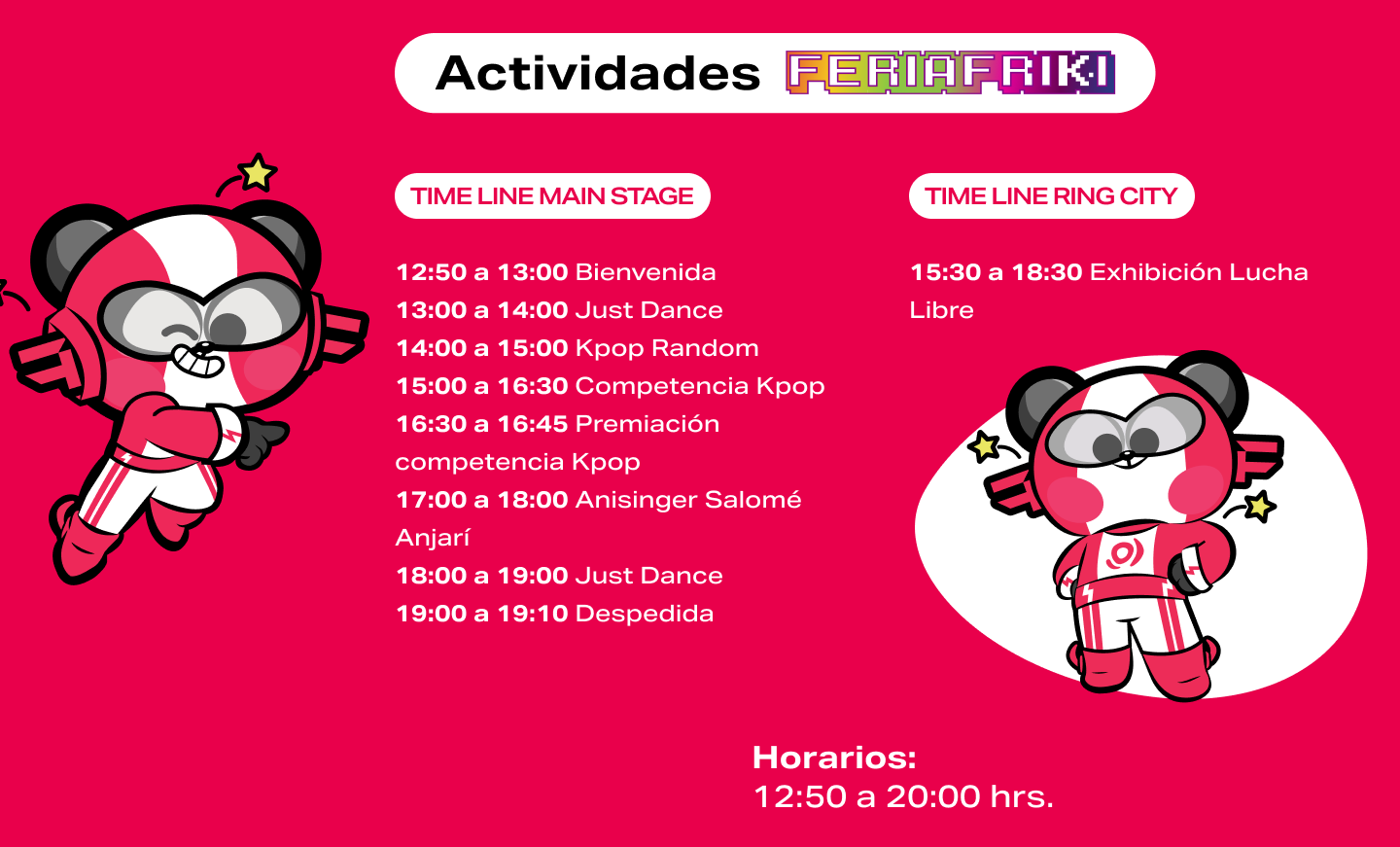 Actividades Feria Friki en Mallplaza Norte