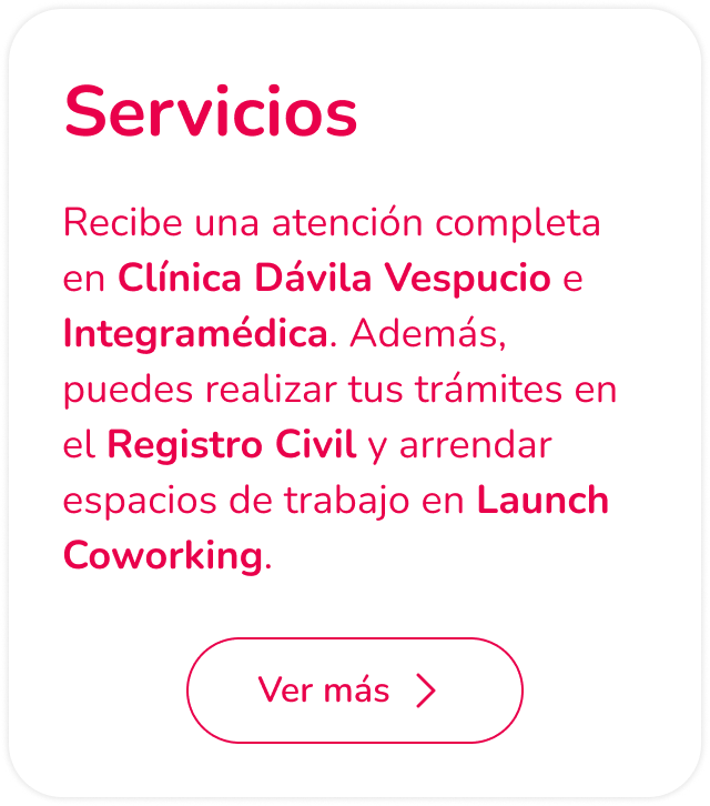Servicios Mallplaza Vespucio todo lo que necesitas