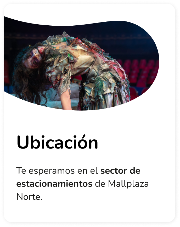 Ubicación circo del Terror en Mallplaza Norte