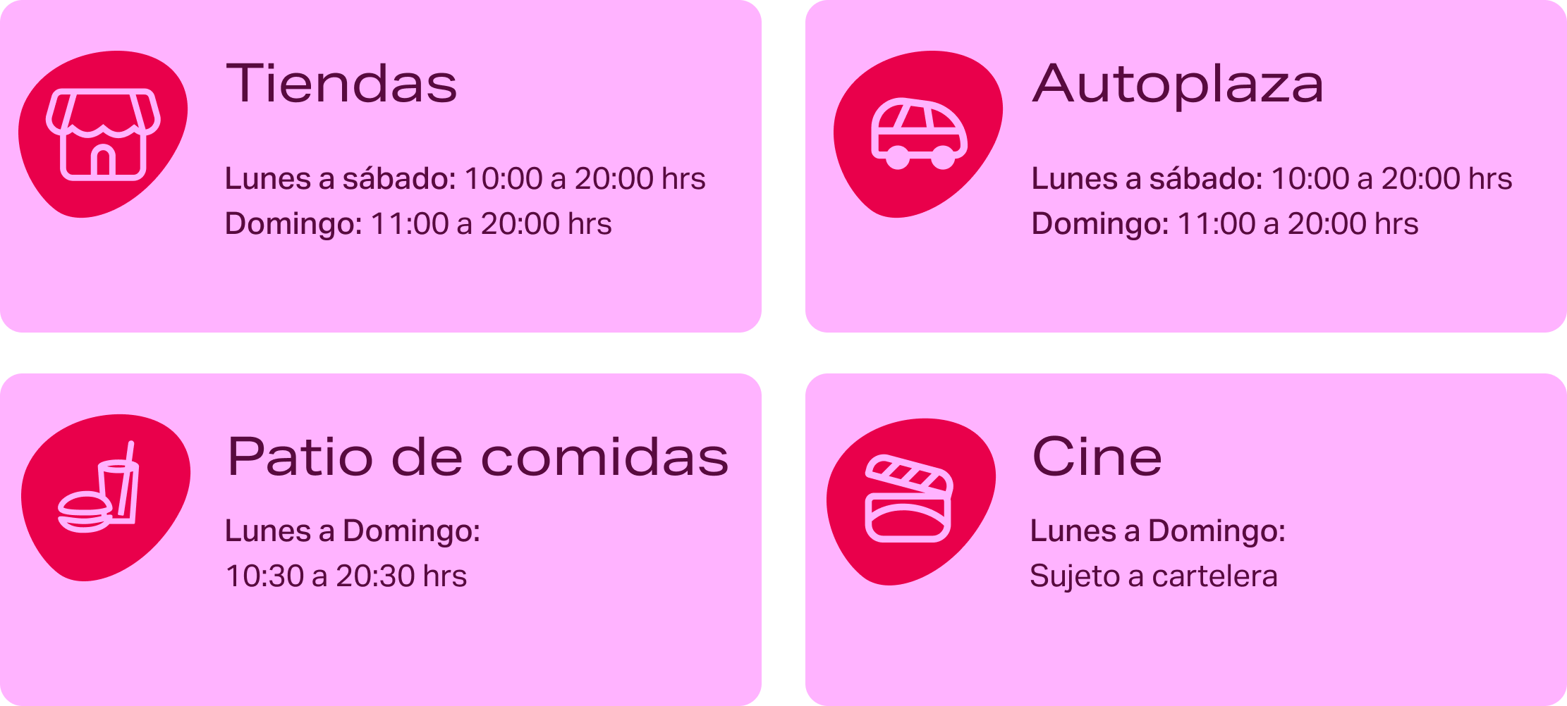 Horarios en Mallplaza Alameda 2025