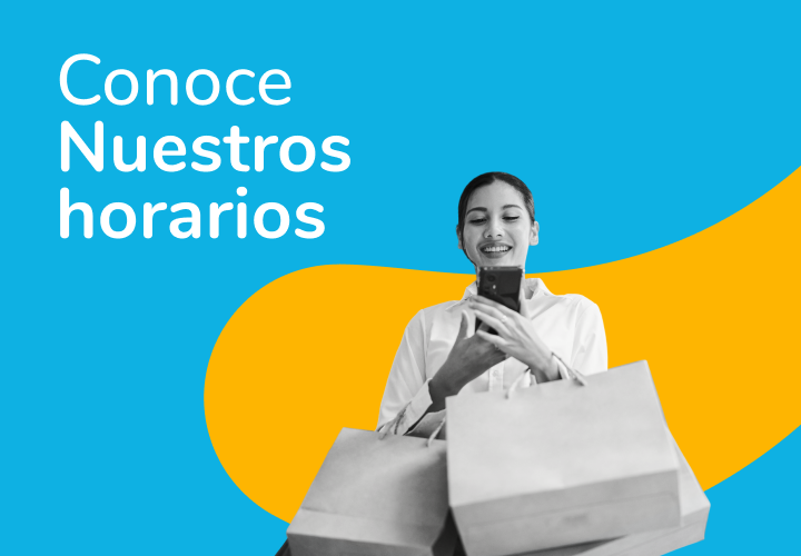 Conoce nuestros horarios