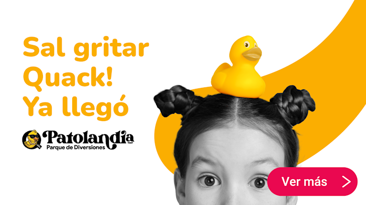 Sal gritar Quack! Ya llegó Patolandia